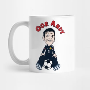 Oor Andy: Tartan Army Version – tribute design for Scotland Captain Andy Robertson Mug